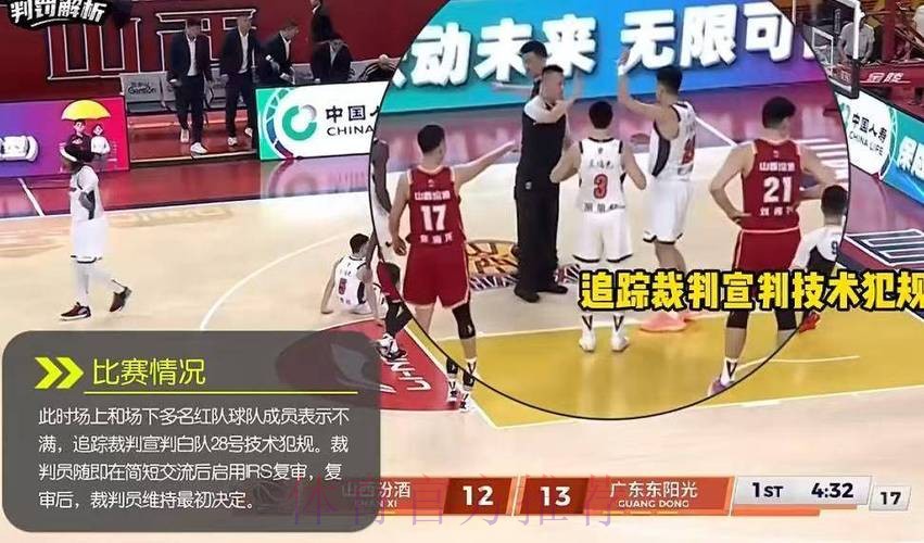 针对广东队？陈家政白挨一肘，篮协官宣迪亚洛违体，拒绝追罚山西